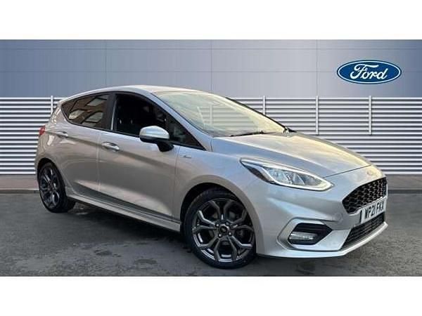 Silver Used 2021 Ford Fiesta ST-Line Hatchback | £11,027 (Fair price) - Image 1/4
