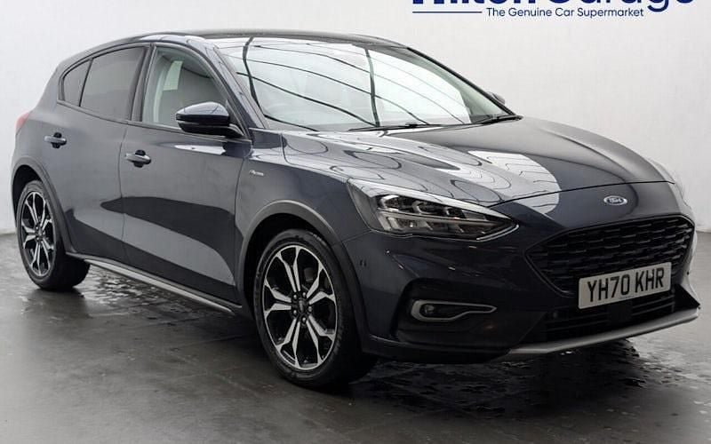 Used Ford Focus Active 120 HP (88 kW) 2020 Blue Hatchback