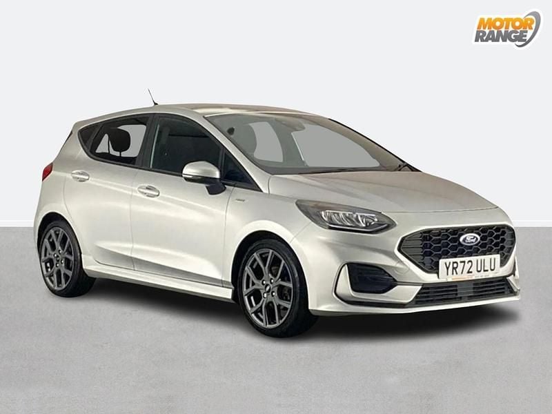 Used Ford Fiesta ST-Line 125 HP (91 kW) 2022 Silver Hatchback