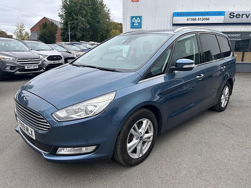 Blue Used 2019 Ford Galaxy Titanium MPV | £17,995 (Fair price) - Image 1/4
