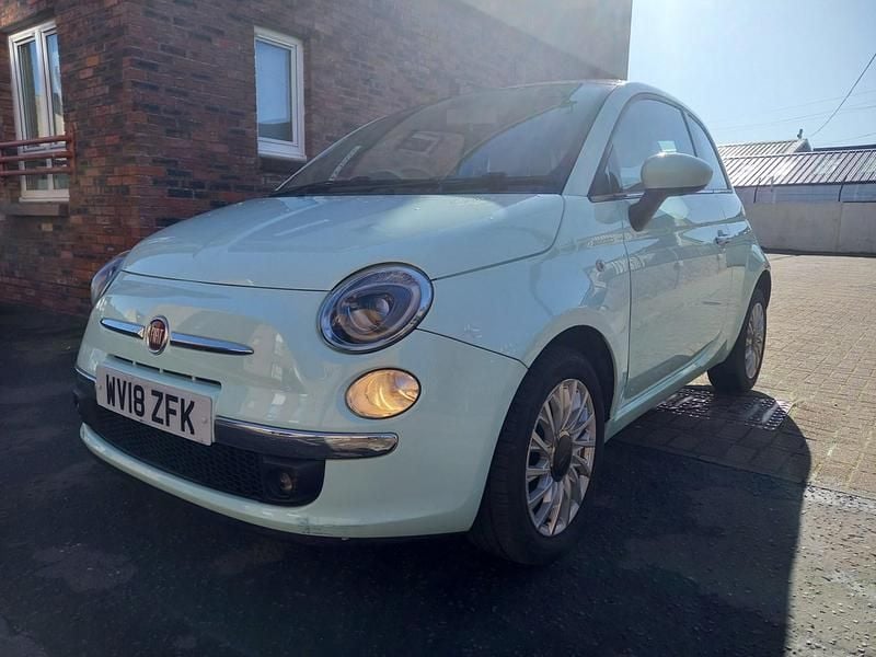 Used Fiat 500 Lounge 2018 Green Hatchback
