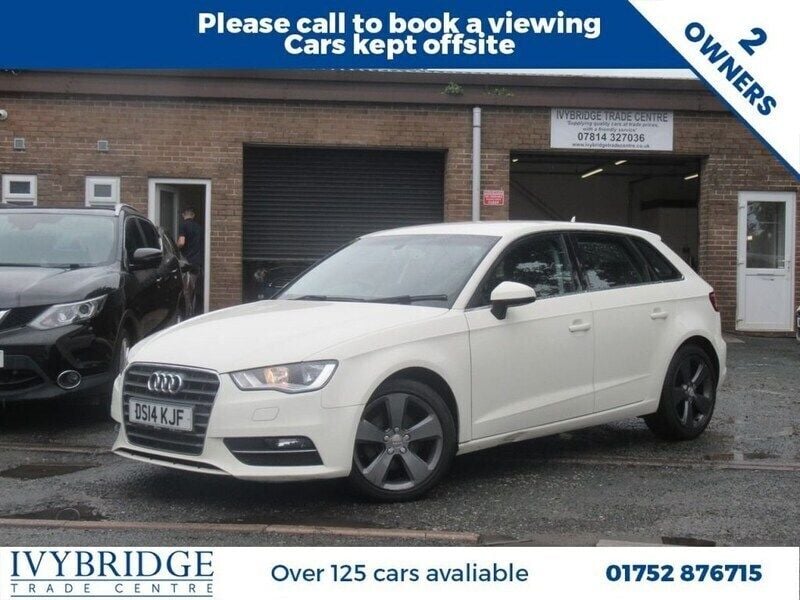 White Used 2014 Audi A3 Sportback Sport Hatchback | £7,595 (Fair price) - Image 1/2