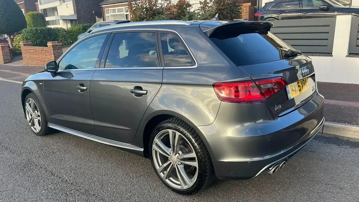 Used Audi A3 Sportback S-Line 184 HP (135 kW) 2015 Grey Hatchback
