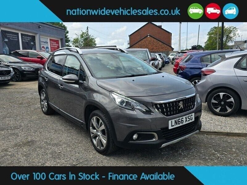 Grey Used 2016 Peugeot 2008 Allure SUV | £8,284 (Fair price) - Image 1/4