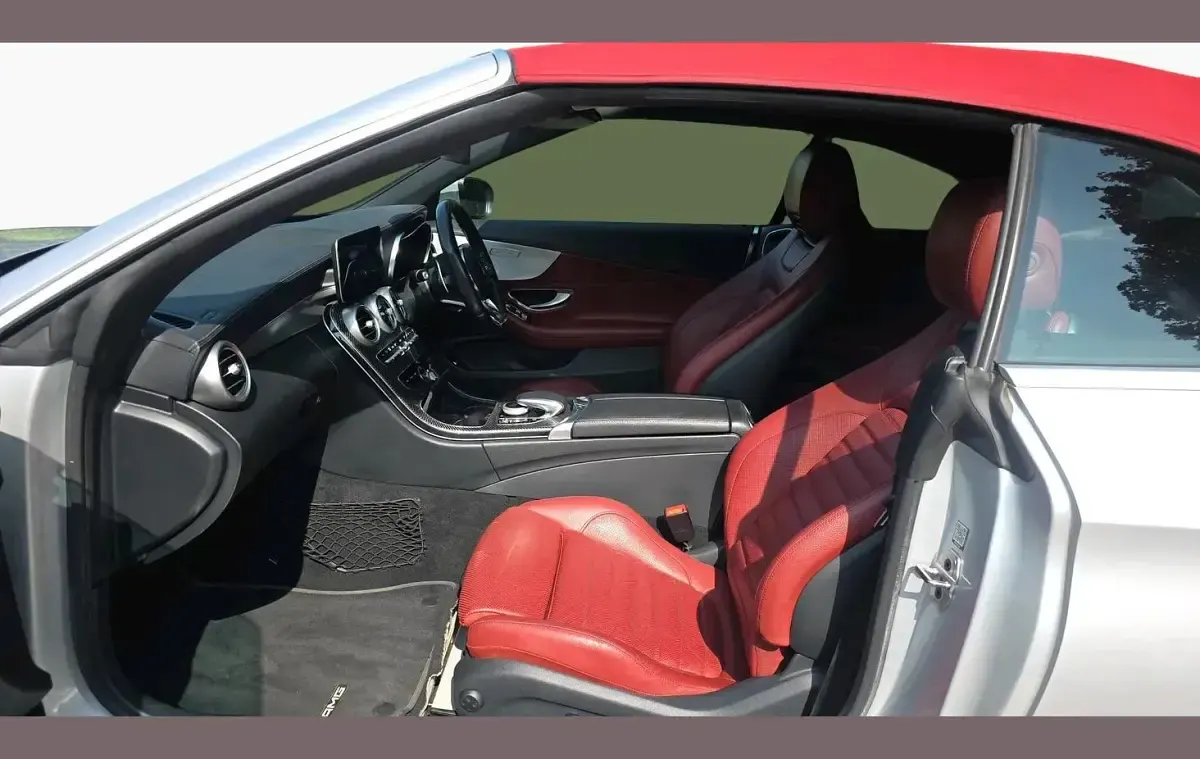 Used Mercedes C43 AMG 385 HP (283 kW) 2021 Silver Cabriolet