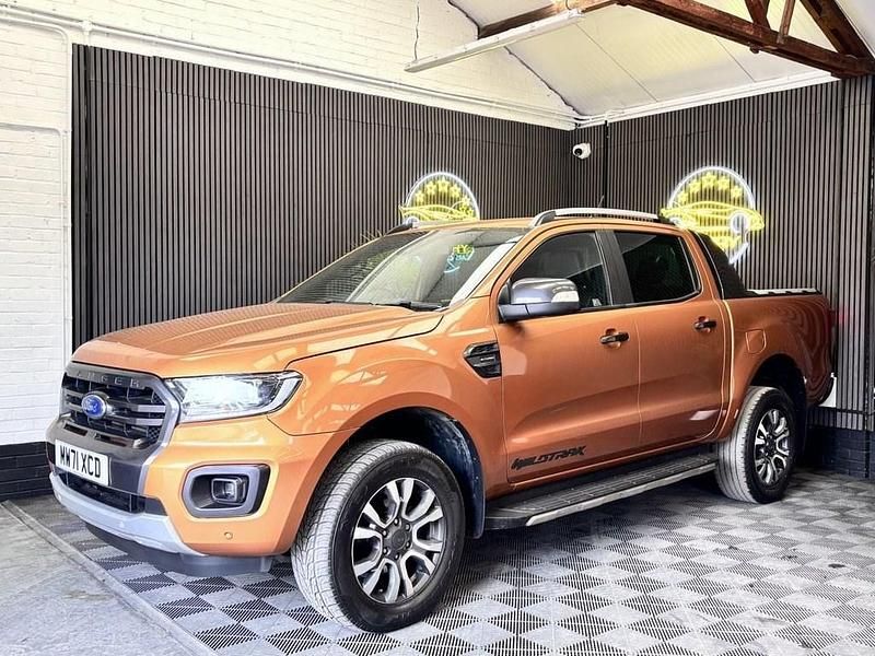 Used Ford Ranger Wildtrack 2021 Orange Pickup