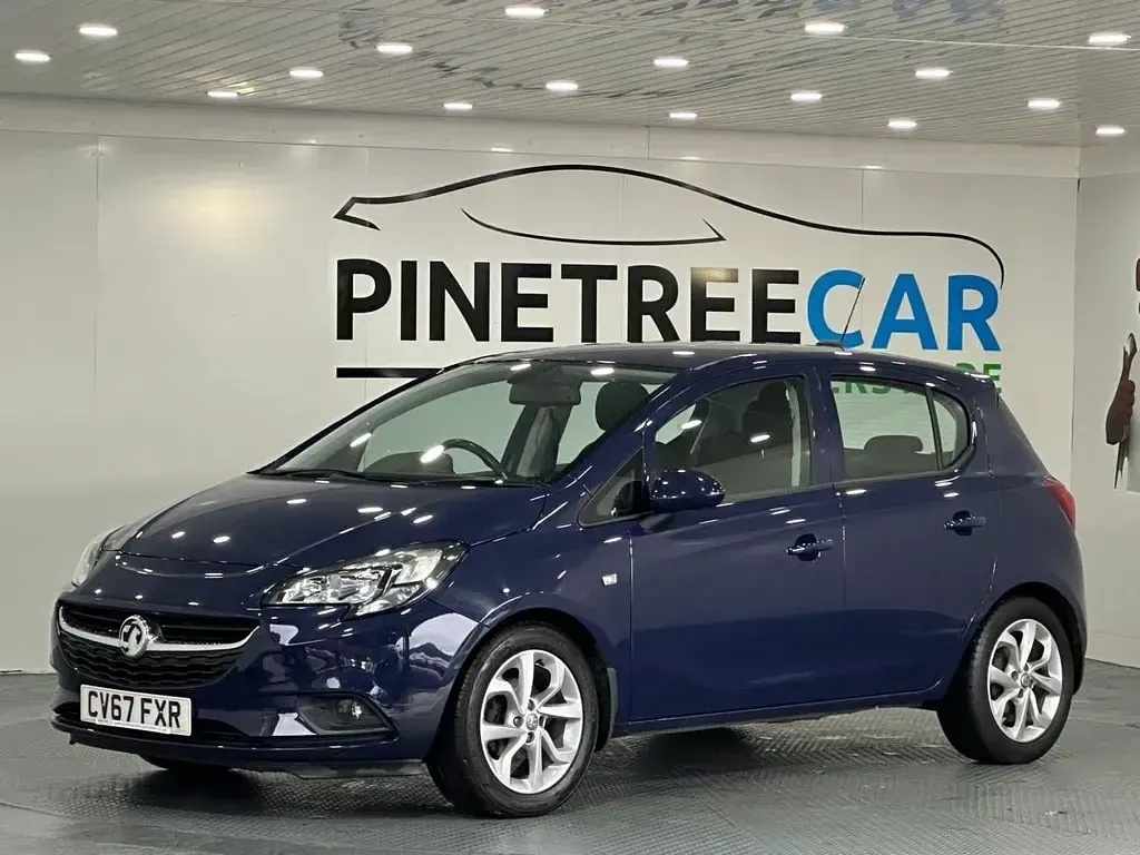 Used Vauxhall Corsa 90 HP (66 kW) 2017 Blue Hatchback