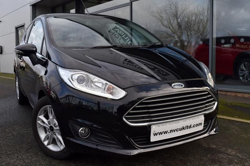 Used Ford Fiesta Zetec 2017 Black Hatchback