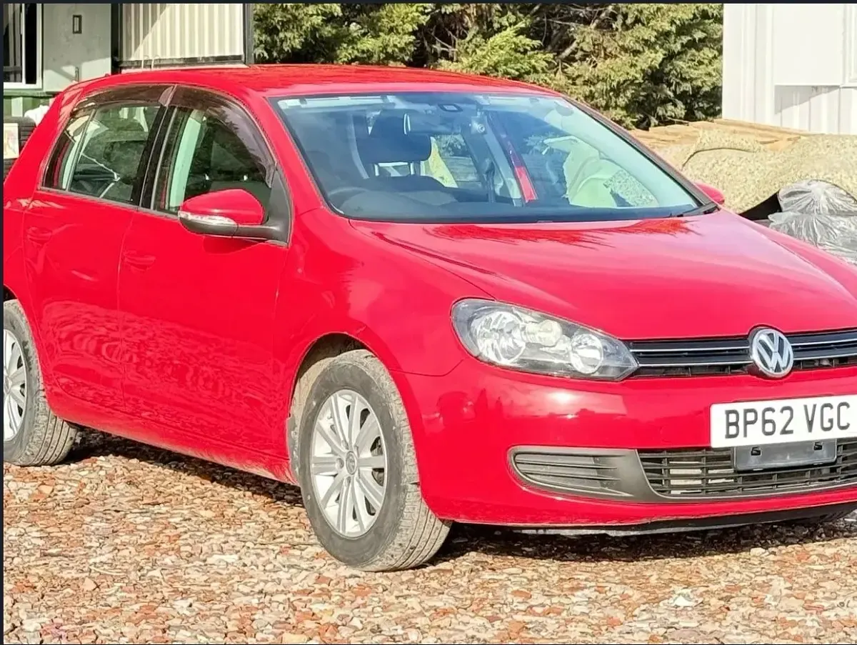 Second-hand VW Golf VII Trendline 2013 Roșu Hatchback