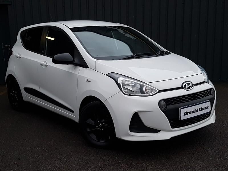 White Used 2018 Hyundai i10 GO! Hatchback | £7,498 (Fair price) - Image 1/4