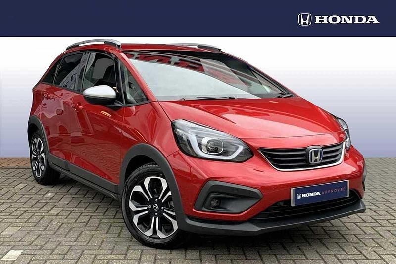 Premium crystal red Used 2020 Honda Jazz EX Hatchback | £17,450 (Expensive) - Image 1/4