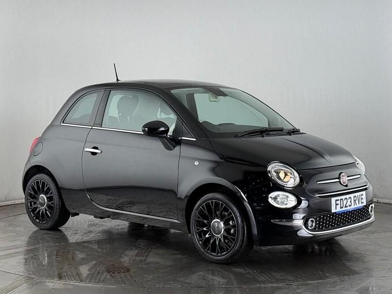Black Used 2023 Fiat 500 S Hatchback | £11,100 (Fair price) - Image 1/3