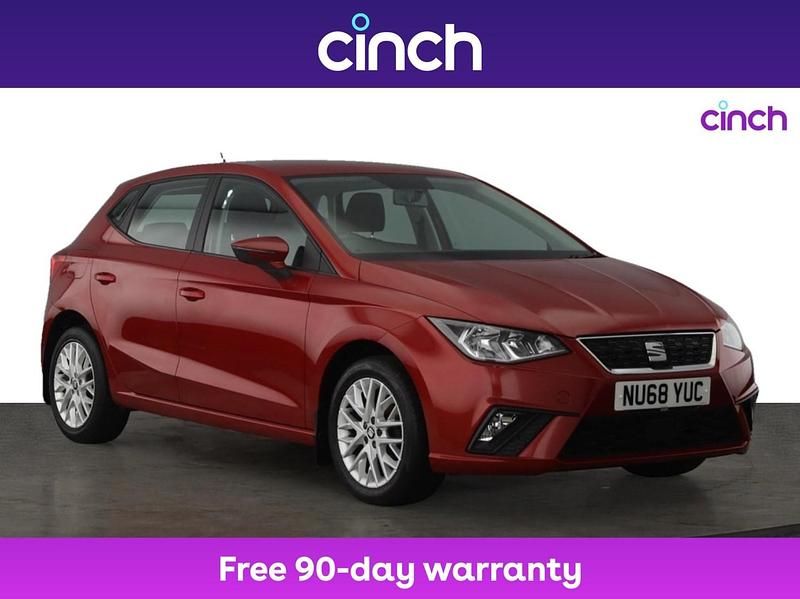 Red Used 2018 Seat Ibiza SE Technology Hatchback | £10,049 (Fair price) - Image 1/3