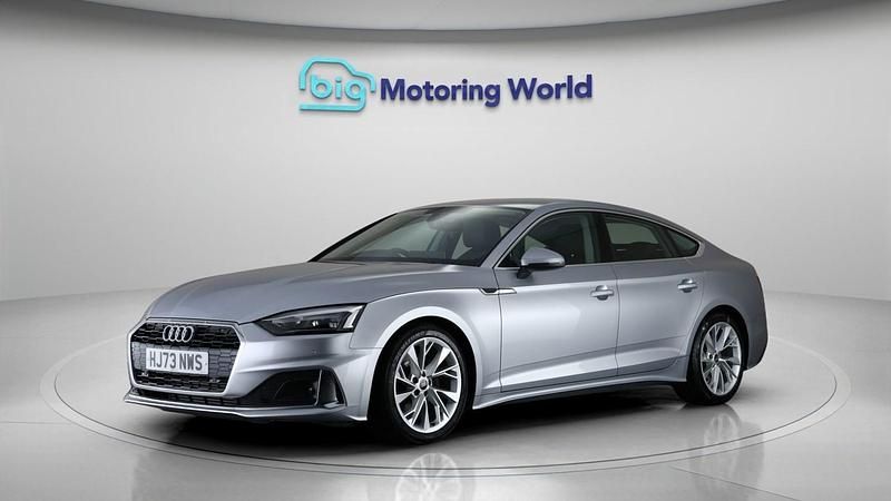 Used Audi A5 Sport 245 HP (180 kW) 2023 Silver Coupe