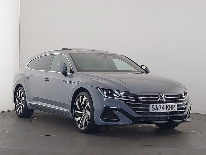 Grey New 2024 VW Arteon R-line Estate | £34,498 (A bit pricey) - Image 1/4