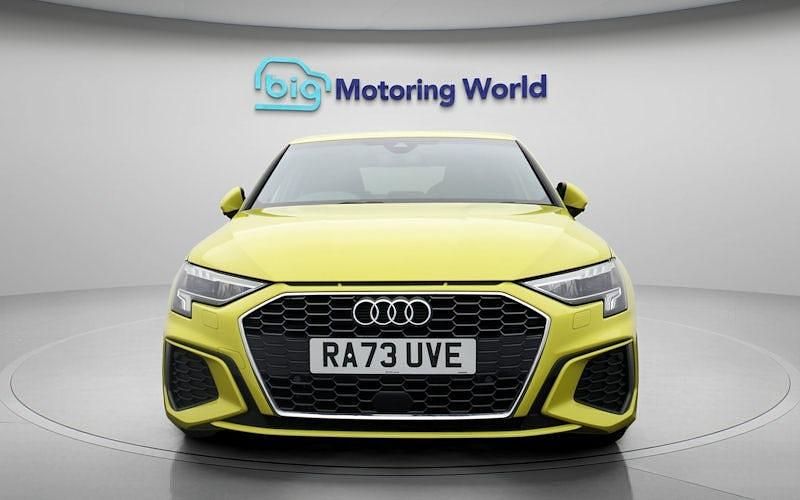 Used Audi A3 S-Line 110 HP (80 kW) 2024 Yellow Sedan