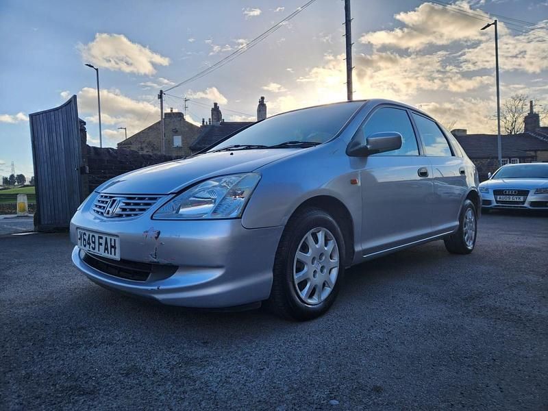 Used Honda Civic SE 90 HP (66 kW) 2001 Silver Hatchback