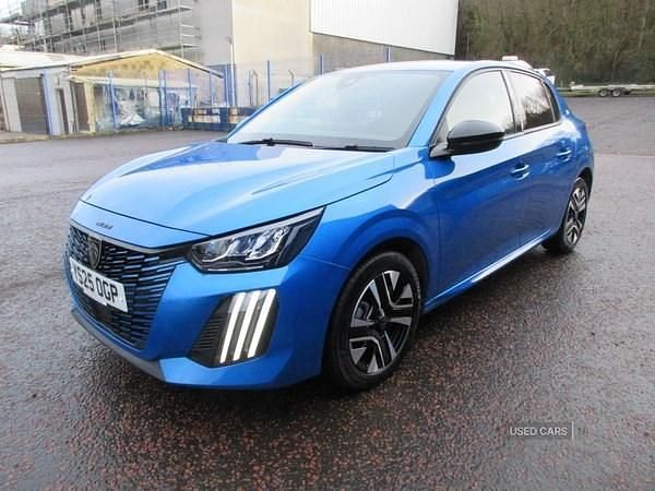 Used Peugeot 208 Allure 2025 Blue Hatchback