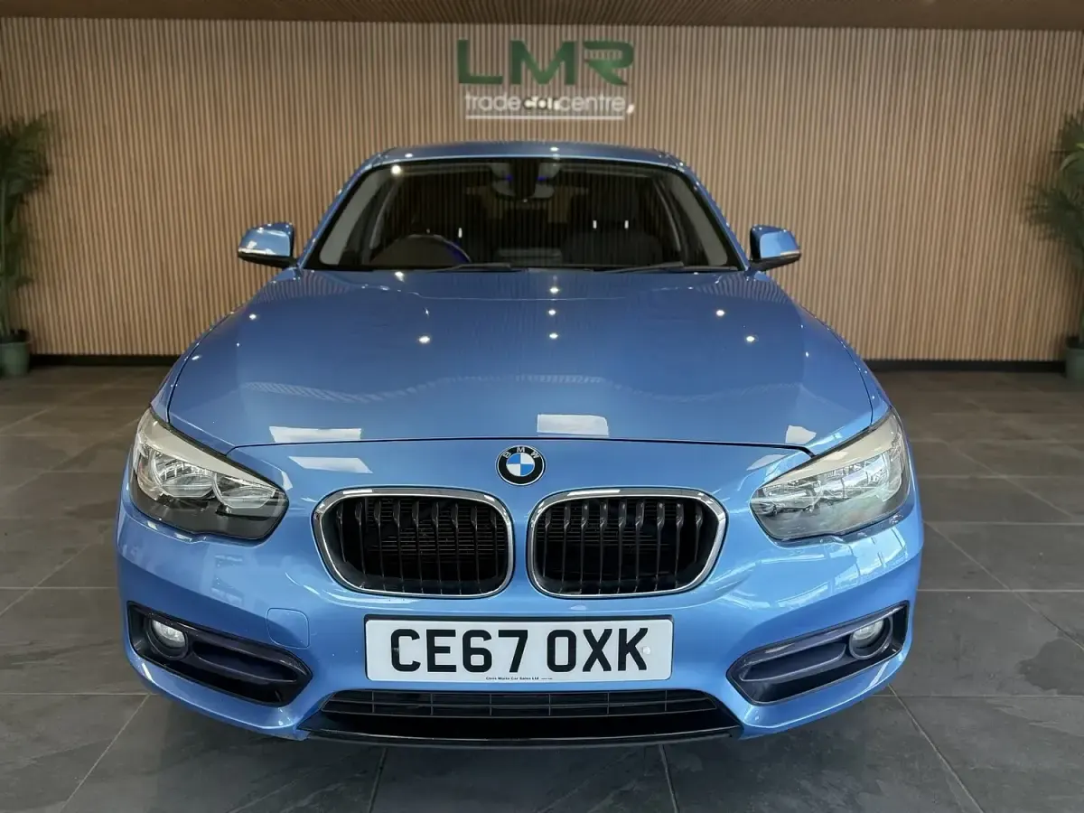 Used BMW 118 Sport Line 2017 Blue Hatchback
