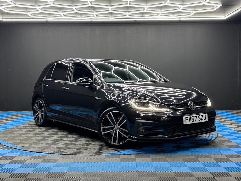 Black Used 2017 VW Golf VII GTD Hatchback | £11,990 (Fair price) - Image 1/4