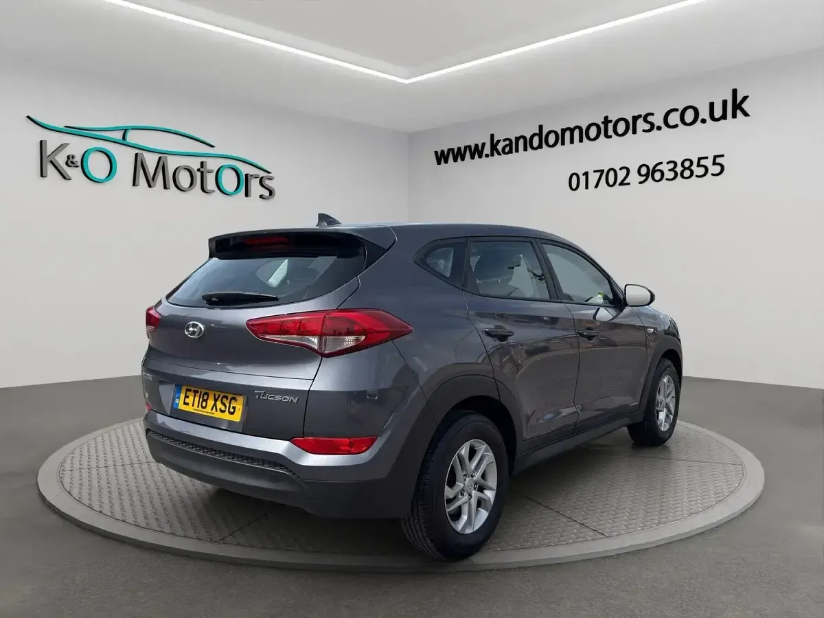 Used Hyundai Tucson 116 HP (85 kW) 2018 Grey SUV