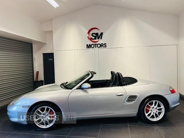 Used Porsche Boxster 260 HP (191 kW) 2003 Silver Cabriolet