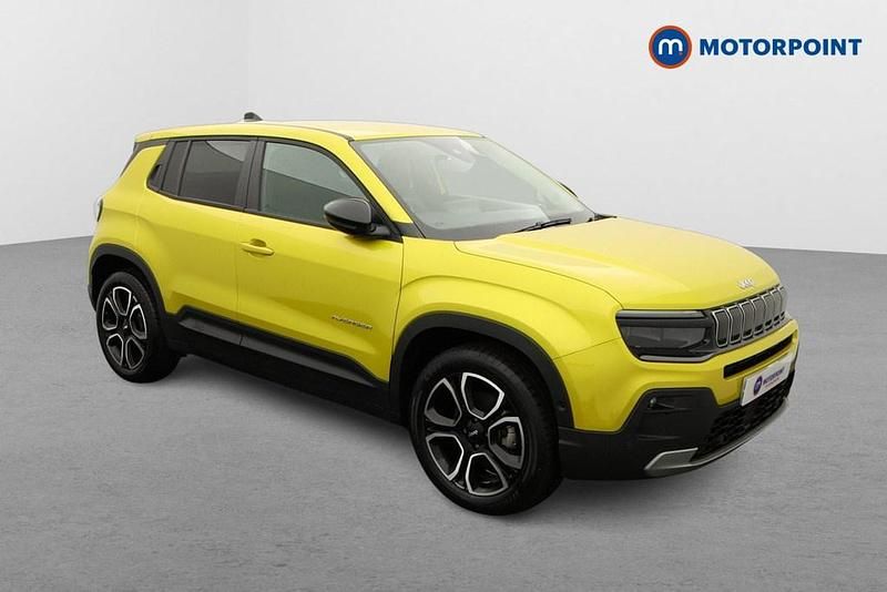 Yellow Used 2024 Jeep Avenger EV Summit SUV | £18,199 (Fair price) - Image 1/4