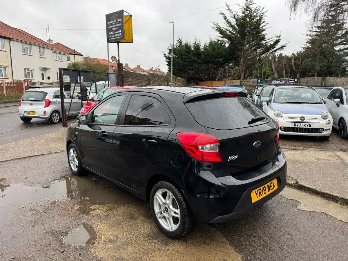 Used Ford Ka Plus Zetec 2018 Black Hatchback