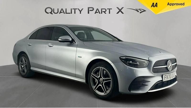 Used Mercedes E300 AMG line 2020 Silver Sedan