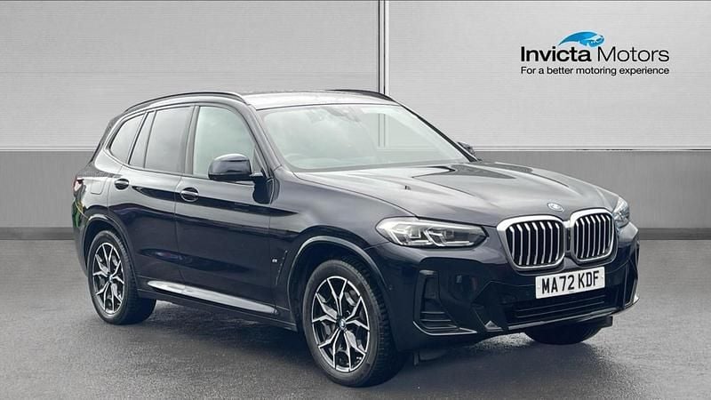 Black Used 2022 BMW X3 M Sport SUV | £35,813 (A bit pricey) - Image 1/4