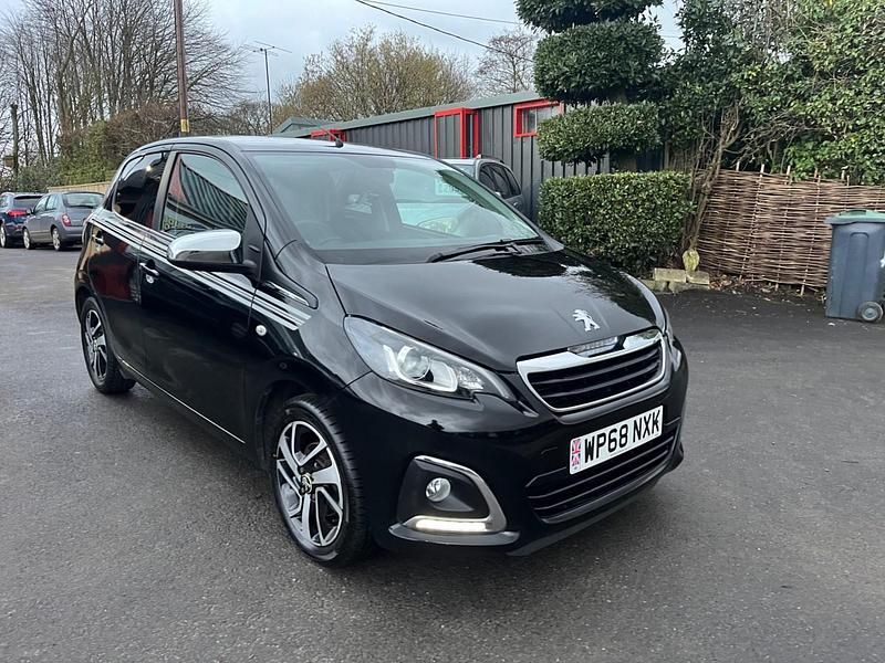 Used Peugeot 108 Collection 72 HP (52 kW) 2019 Black Hatchback
