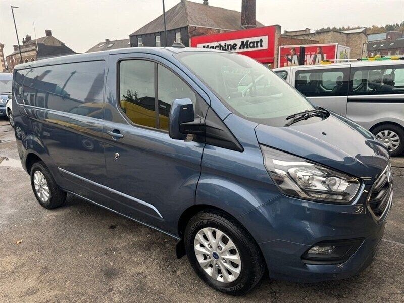 Blue Used 2022 Ford Transit Custom Limited Van | £18,750 (Fair price) - Image 1/4