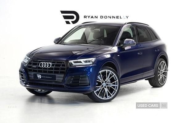 Used Audi Q5 S-Line 190 HP (139 kW) 2017 Blue SUV