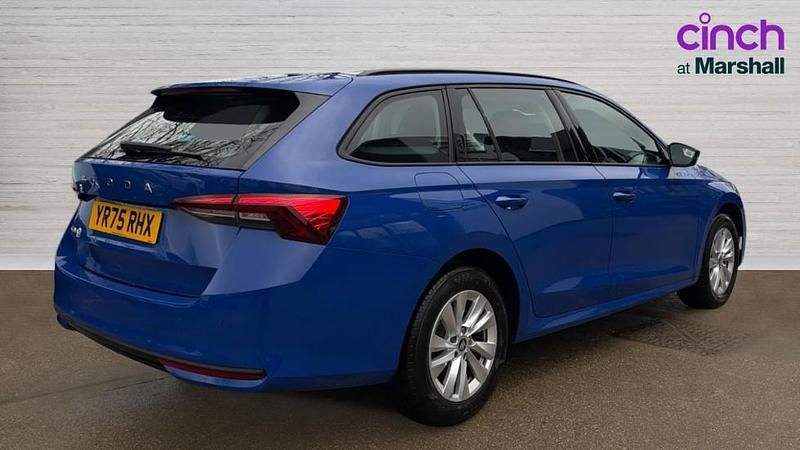 Used Skoda Octavia SE Technology 116 HP (85 kW) 2025 Blue