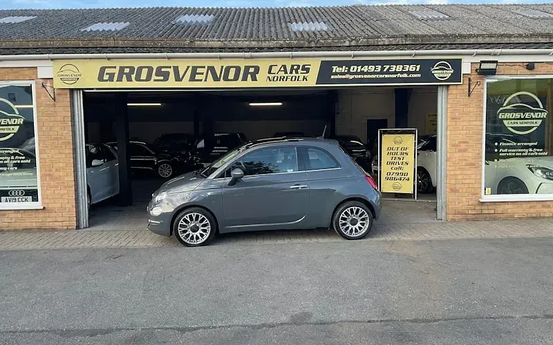 Used Fiat 500 Lounge 69 HP (50 kW) 2018 Grey Hatchback