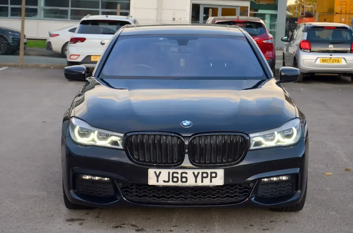 Used BMW 730L M Sport 2016 Black Sedan