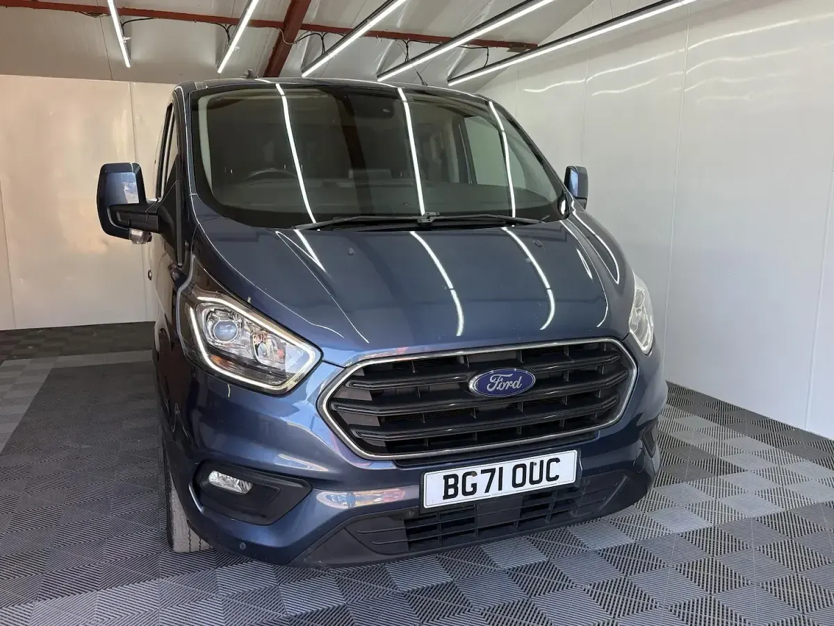 Used Ford Transit Custom Limited 2021 Blue Van