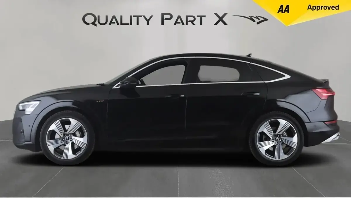 Used Audi e-tron S-Line 300 kW (408 HP) 2021 Black SUV