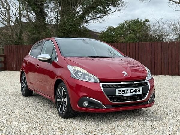 Used Peugeot 208 Allure Premium 2018 Red Hatchback