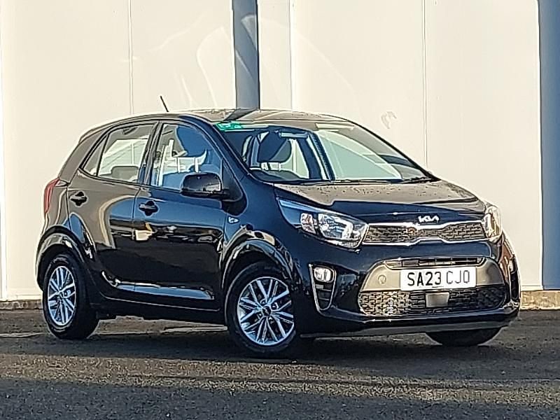 Black Used 2023 Kia Picanto Hatchback | £12,998 (Good price) - Image 1/4
