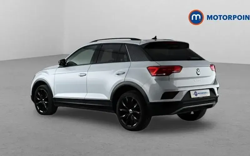 Used VW T-Roc Black Edition 150 HP (110 kW) 2021 Silver SUV