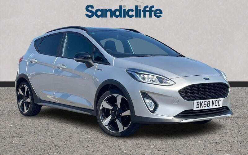Silver Used 2018 Ford Fiesta Active Hatchback | £10,251 (Fair price) - Image 1/4
