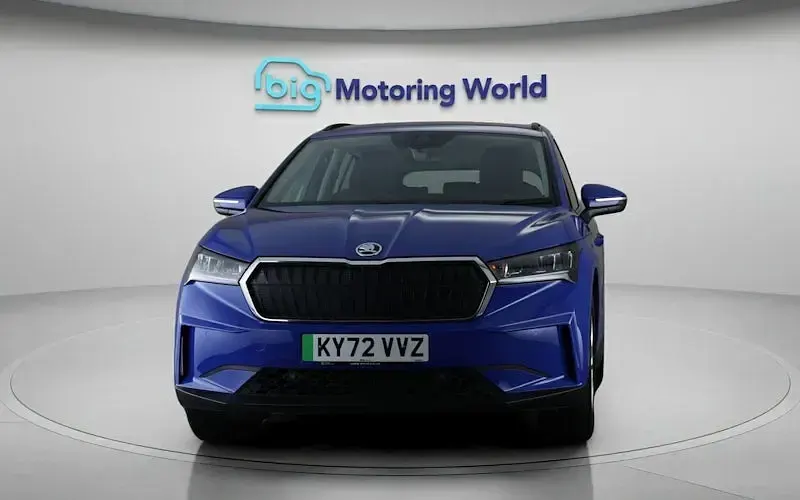 Used Skoda Enyaq iV ecoSuite 150 kW (204 HP) 2022 Blue SUV