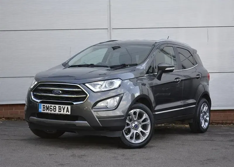 Used Ford Ecosport Titanium 125 HP (91 kW) 2019 Magnetic grey SUV