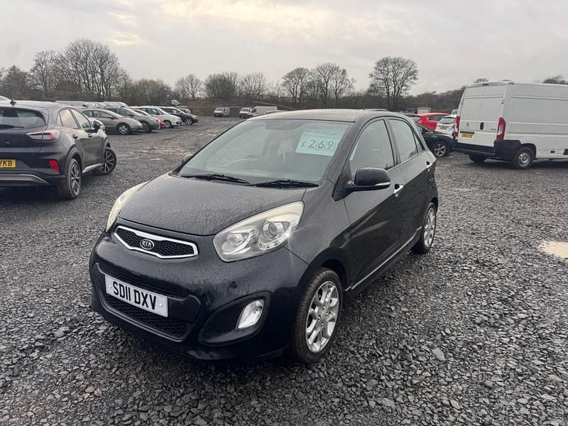 Used Kia Rio Air 75 HP (55 kW) 2014 Black Hatchback