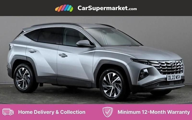 Silver Used 2022 Hyundai Tucson Premium SUV | £16,697 (Fair price) - Image 1/4