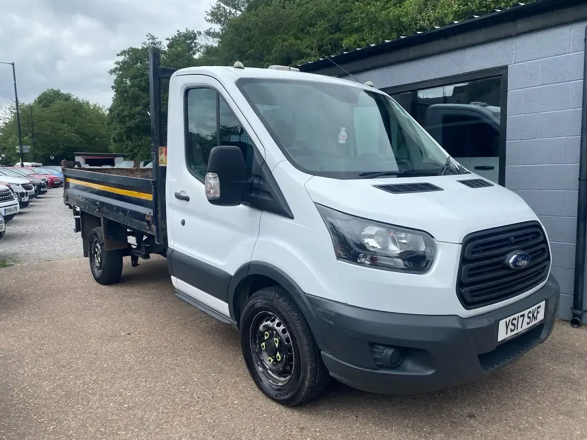 Used Ford Transit 130 HP (95 kW) 2017 White Van