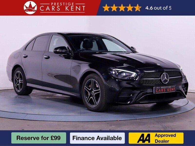 Black Used 2020 Mercedes E300 AMG line Sedan | £29,759 - Image 1/4
