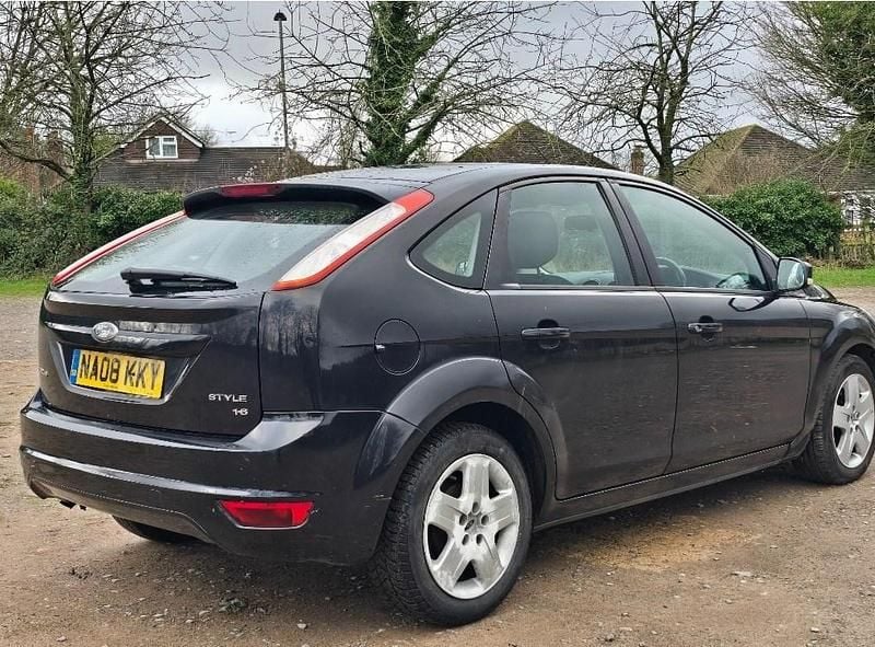 Used Ford Focus Style 2008 Black Hatchback