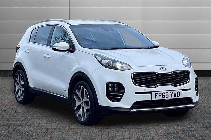 Used Kia Sportage GT-Line 174 HP (127 kW) 2016 White SUV